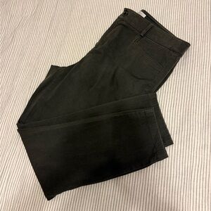LOFT Women's Dark Green Skinny Pants